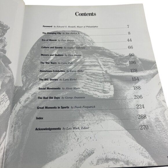 Millennium Philadelphia Book "The Last 100 Years" By The Staff Of The Philadelph - Picture 5 of 16